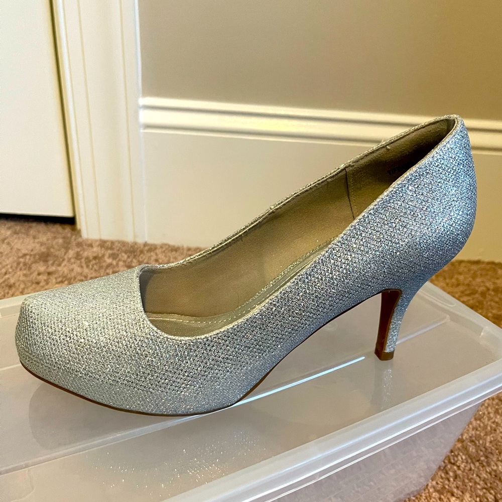 Women Silver Heels
